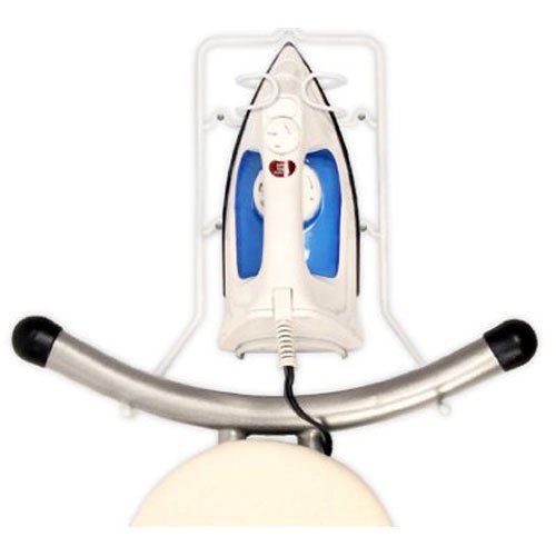 Household Essentials 175 Iron Cord Minder, Silver Powder Coated, 18Inch High B00GYUSC8C