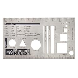 Mercer Culinary Mercer Rules Culinary Ruler, Mini