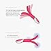 GESS Rechargeable Multifunctional Silicone Vibrator - 9 Patterns for Internal Stimulation - G-spot Vibe,clitroal Stimulator,Male Prostate Massager,Powerful Vibration Anal Toy(Arrive Within 3-6 Days)