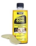 Goo Gone Original Liquid - 8 Ounce and Sticker Lifter - Surface Safe Adhesive Remover Safely Removes Stickers Labels Decals Residue Tape Chewing Gum Grease Tar Crayon Glue