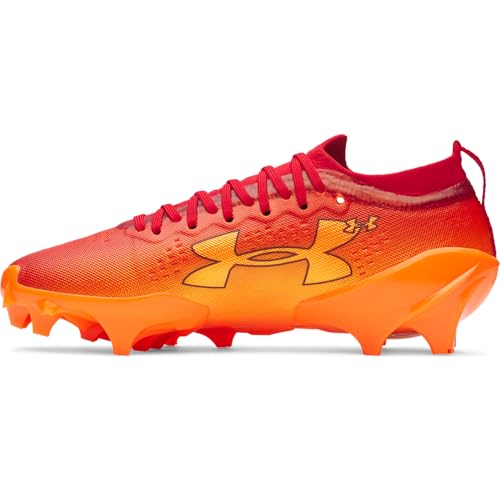 Under Armour Men's Blur Pro Football Cleats, (600) Red/Blaze Orange/Cardinal, 9…