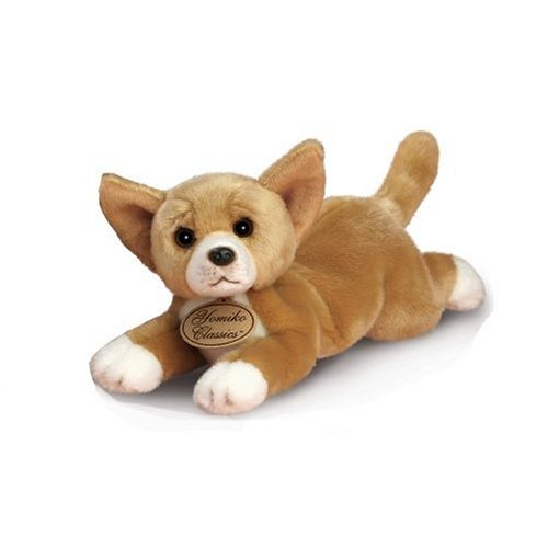Amazon.com: Tan and White Chihuahua Yomiko Classic Realistic Plush 10