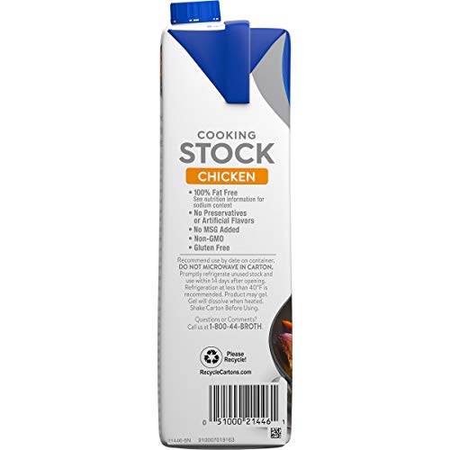 SWANSON S 100% NATURAL CHICKEN STOCK, 32 OZ CARTON