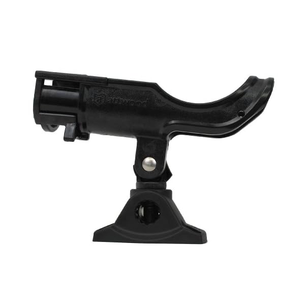 Attwood-5009-4-Heavy-Duty-Adjustable-Rod-Holder-with-Combo-Mount-Black-Finish