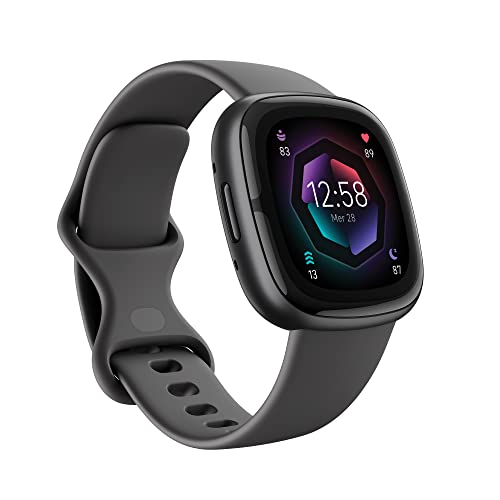 Google Fitbit Sense 2 Smartwatch per fitness e benessere con GPS integrato, fino a 6 giorni di autonomia e compatibile con Compatible with iOS 15 & Android OS 9.0