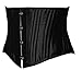Camellias Women's 26 Steel Boned Corset Short Torso Heavy Duty Waist Trainer Corset for Weight Loss