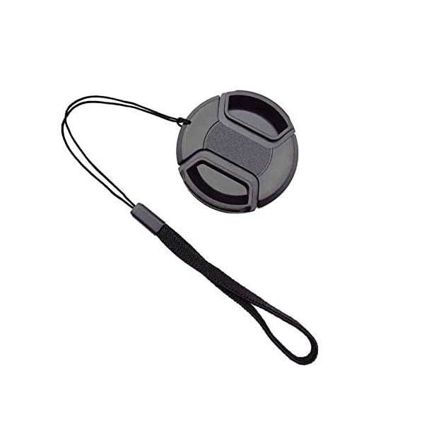 ULBTER 5 Stück Objektiv Deckel Objektivdeckelhalter Riemen Objektivkappe Schnur Kompatibel mit Canon/Nikon/Sony/Fujifilm/Olympus/Panasonic Camera – Bild 5