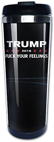 Donald Trump Fck Your Feelings Sport Coffee Mugcoffee Bottle Vacuum Cup by Bm Exs