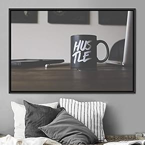 signwin Framed Canvas Wall Art Pressed Quotes 3D...