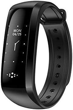 Fitness tracker. THU activity tracker, Bluetooth heart rate monitor wristband smart watch, waterproof touch screen pedometer, sleep monitor, calories tracker bracelet for Android and IOS (Blue)