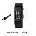 [3 PACK] Garmin Vivosport Screen Protector Glass, RBEIK 2.5D 9H Hardness HD Clear Scratch Resistant Bubble Free Tempered Glass Screen Protector for Garmin Vívosport Watch