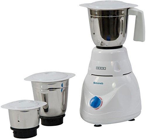 Smash Mixer Grinder Usha (MG-2853) 500-Watt 3 Jars