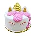 Pressure Release Toy, Elevin(TM) Kawaii Cartoon Cake Squishies Slow Rising Cream Scented Stress Reliever Toys (Purple) (A)