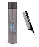 KMS Hair Stay Firm Finishing Hairspray - 8.8 oz (with free Sleek Steel Pin Comb)