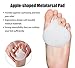 Metatarsal Pads for Women and Men Ball of Foot Cushions Metatarsalgia Foot Care for Foot Pain Relief (6 Pieces)