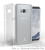 Samsung Galaxy S8+ PLUS Case , 6.2'' PORTHOLIC Clear TPU protective Cover, Flexible Silicone Cover [TRANSPARENT]-Slim/Anti-Slip/thin/Scratch Resistant/Drop Proof/ Quality Warranty (Clear)