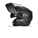 580 Conquest Modular Helmet Matte Black Apocalypse