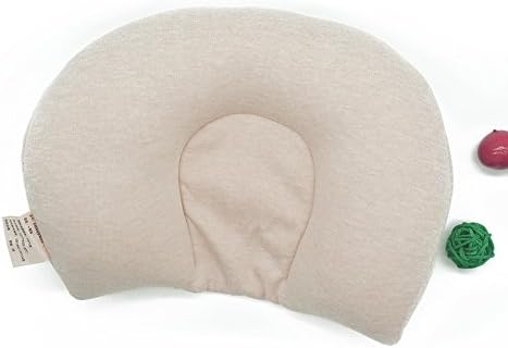 Newborn Baby Pillow Flat Head Infant Head Shaping Pillow Prevent Plagiocephaly Syndrome 3 Sizes (0-2-8-24 months)