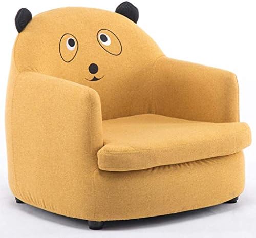 メーカー直送 Lmcljj 子供のソファ子供のソファベッド布張りのソファ現代の子供リクライニングチェアラウンジ家具男の子 女の子子供のソファチェア Color Yellow