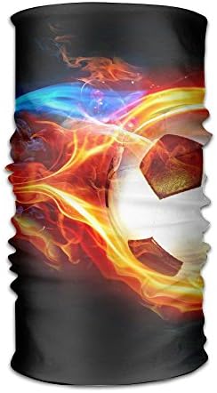 Flame Football Unisex Fashion Quick-drying Microfiber Headdress Outdoor Magic Scarf Neck Neck Scarf Hooded Scarf Super Soft Handle