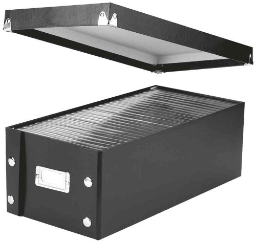 Leitz Click and Store DVD Storage Box Black 60420095