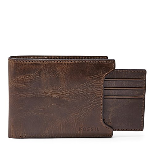 Fossil Derrick Sliding 2-in-1 Bifold Wallet Brown ML3685201