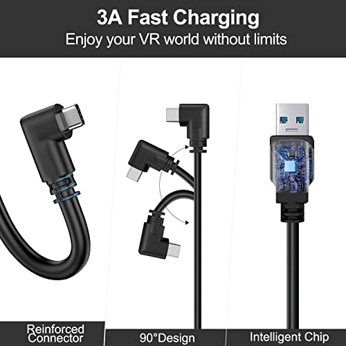 VidPPluing Link Cable 16FT, USB C Cable for Meta/Oculus Quest