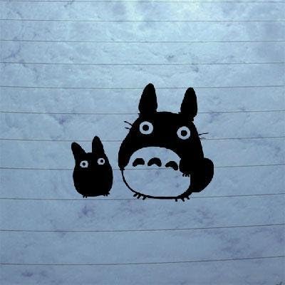 Amazon Com Adhesive Vinyl Auto Decor Car Totoro Wall Sticker