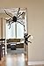 jollylife 7PCS Halloween Decorations Outdoor Fake Giant Spiders - Scary Props for Yard Haunted House Indoor Party Decor Supplies (47”×1pcs, 30”×1pcs, 20”×2pcs, 12”×3pcs)