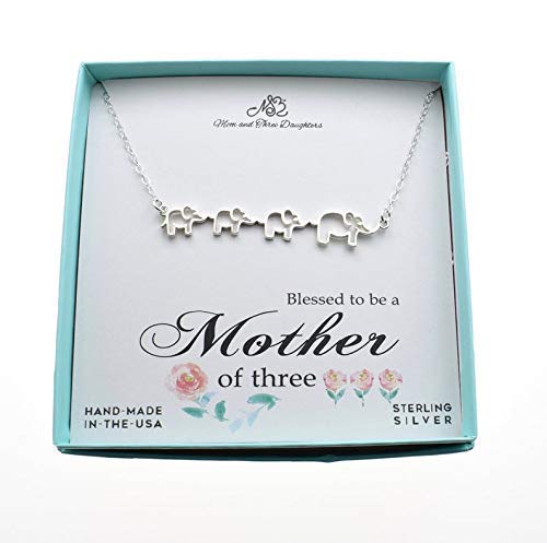 mother of three necklace
