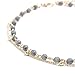 Artilady layer opal choker necklace for women ¡­ (Gold Grey)