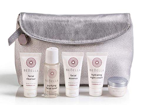BeBella Probiotic Essential Starter Kit – Includes Facial Cleanser, Toner, Essence, Night Cream, and Eye Cream – Healthy Skin Care Recovery Anti-Aging Reduce Wrinkle Hydrating Moisturizing Travel-Size