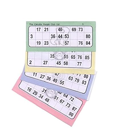 True Colours Tambola/ Bingo Tickets (Pack of 2)