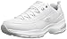 Skechers Sport Women's D'Lite Ultra-Illusions Fashion Sneaker, White Silver, 9 M US