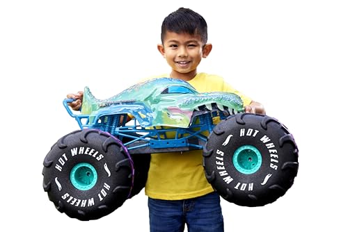 Hot Wheels RC Monster Trucks Mega-Wrex Fahrzeug im Maßstab 1:6
