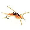 Bead-Head-Nymph-Fly-Fishing-Flies-Kaufmanns-Golden-Stone-Fly-with-Rubber-Legs-Stonefly-Wet-Fly-6-Flies-Hook-Size-8
