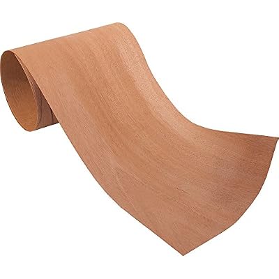 Mahogany Veneer Flat Cut 2' x 8' - 3M PSA