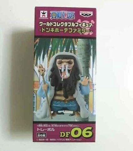Amazon Com One Piece World Collectable Figure Wc Trebol Df06 Dressrosa Don Quixote Pirates Toys Games
