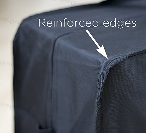 Extra Large Foldable Duffel Bag for Travel – Heavy-Duty Cargo Bag with Zippers & Reinforced Handles, TSA Approved, Water-Resistant size 29 x 24 x 15.5 inch (black, 70lb)