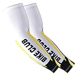 EraseSIZE UV Protection Cooling or Warmer Arm Sleeves for Men Women Kids Sunblock Protective Gloves Running Golf Cycling Driving