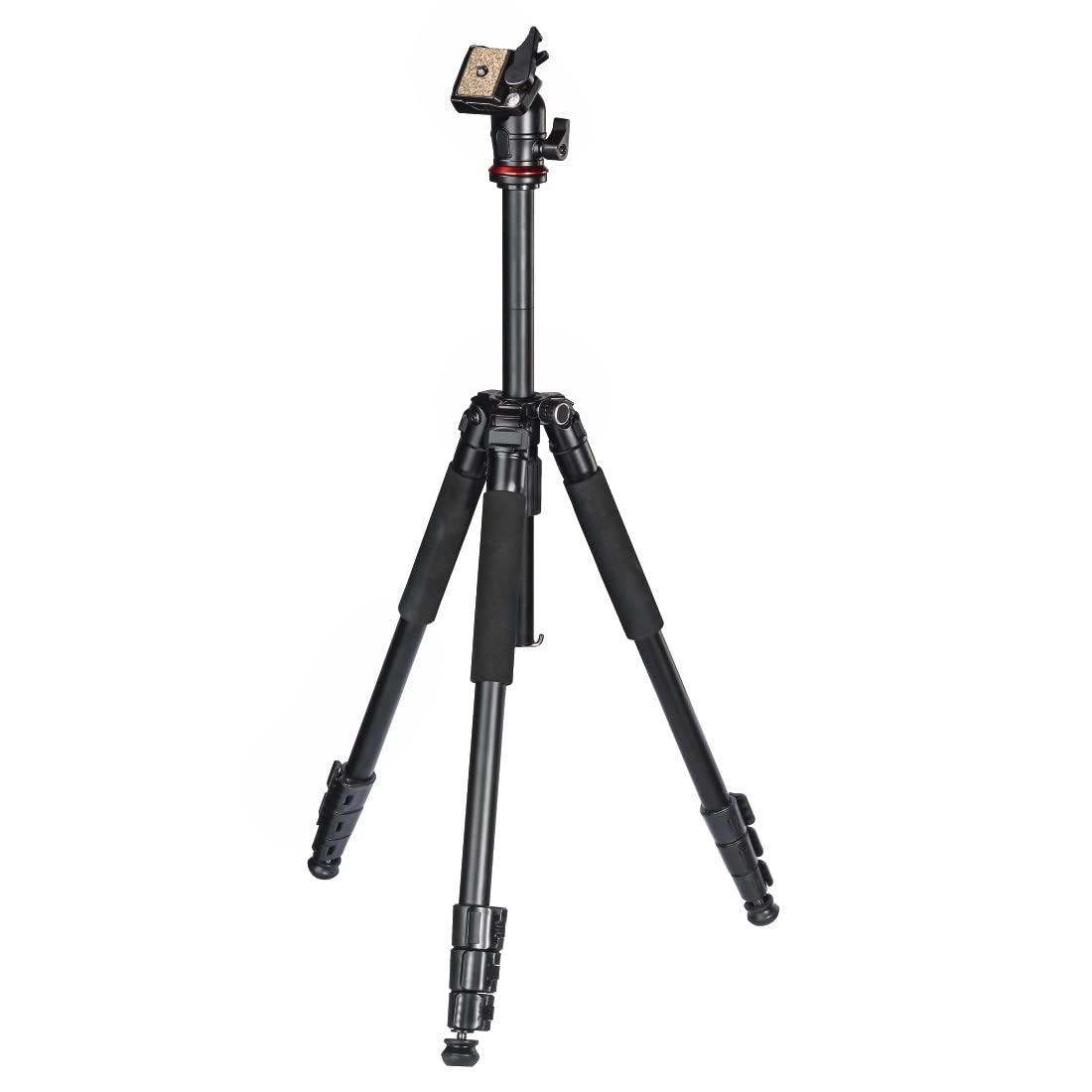 Hama "Traveller 163" Tripod with Carry Case | Height Range 21-163cm/9-64'' | Black