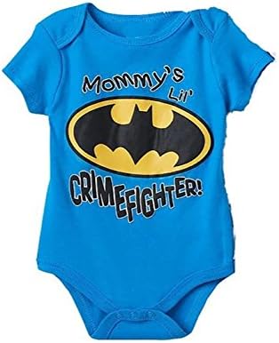 Baby Boy/Girl Romper Newborn Jumpsuit Batman Romper Blue (18-24 Months).