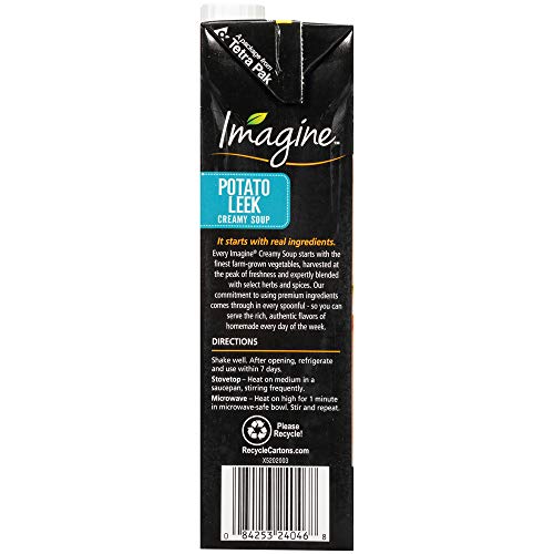 IMAGINE ORGANIC CREAMY SOUP, POTATO LEEK, 32 OZ.