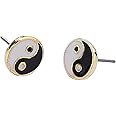 Balancing Duality Yin and Yang Symbol Tai Chi Bagua Yin Yang Life Balance Earrings for Women Girls Inspiration Jewelry