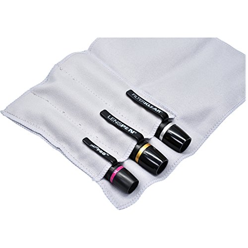 Lenspen Pro Pack with DSLR Lens, MicroPRO & FilterKlear Cleaning Pens with Cloth Pouch