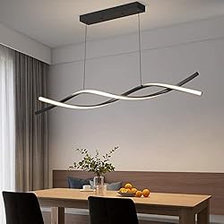 Mikeru Modern Pendant Lights Kitchen Island, 47inch