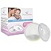 Breastfeeding Milk Saver, Nursing cups, Breast Shells, Collect Breastmilk Letdown, Milk Collector, Protect Sore Nipples, Soft Flexible Silicone, Breast Pad Compliment, Reusable 2-PK - Precious Wonders
