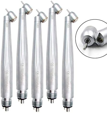45 Degree 4 Holes High Speed Hand Tool with Led Push Button System,5-Pack