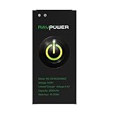 Galaxy S5 Battery RAVPower 2800mAh Replacement Battery for Samsung Galaxy S5 SM-G900F SM-G900H SM-G900A(AT&T) SM-G900TR SM-G900P(Sprint) SM-G900T(T-Mobile) SM-G900R(U.S. Cellular) Without NFC