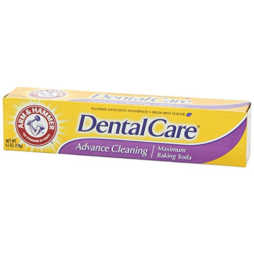 Arm & Hammer Dental Care Toothpaste Advance Cleaning, 6.3 Ounce - Packaging May Vary